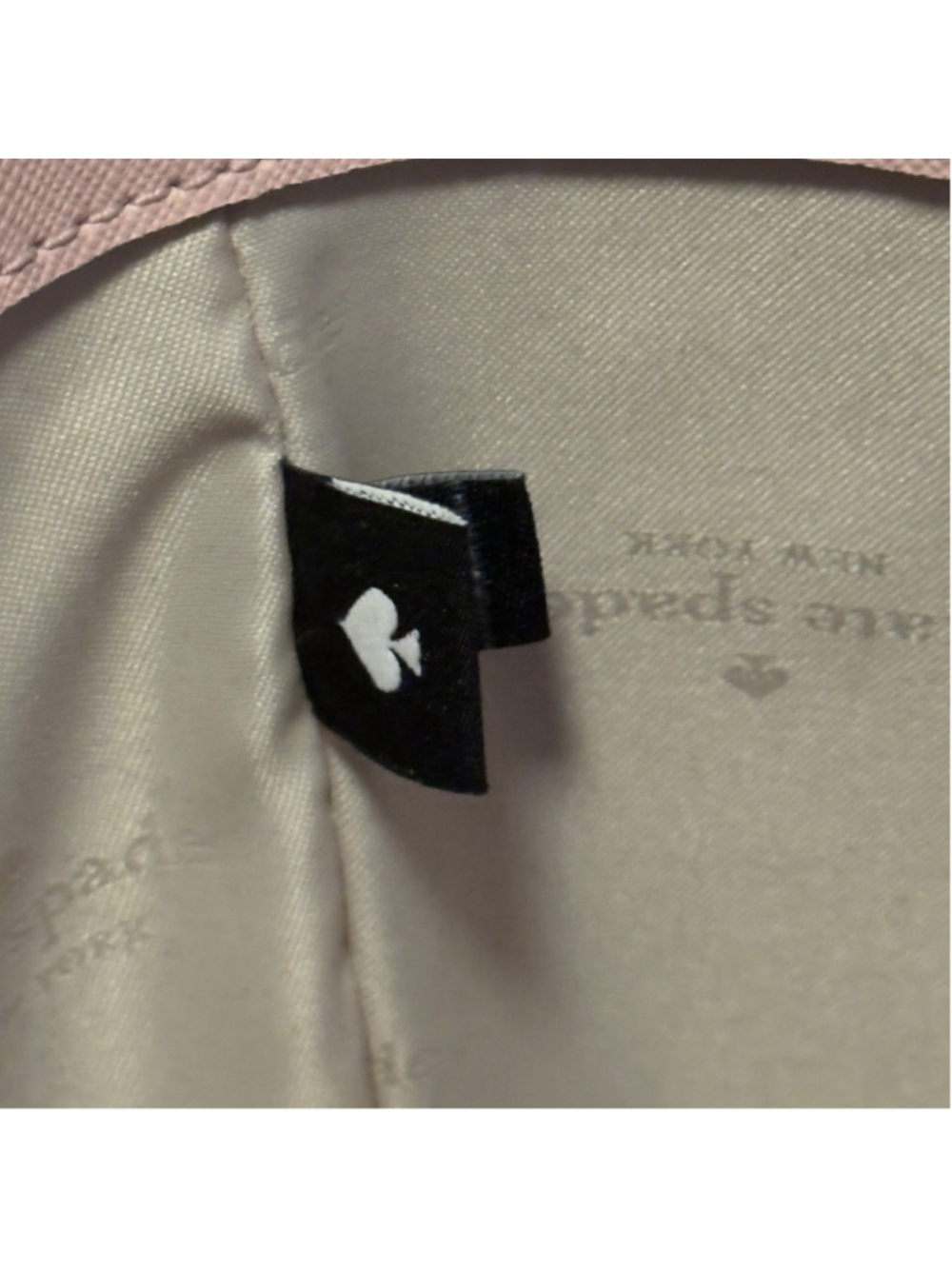 $480 KATE SPADE Newbury Lane Briar Large Tote Pink Leather Zip Handbag EUC - Picture 14 of 14